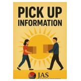 PICK UP DAYS & TIMES INFO BELOW