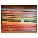 11 EASTMAN PRESS LEATHER BOUND ART BOOKS