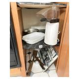 GRILL TOOLS, RICER, HARD PLACEMATS, CAKE PANS,