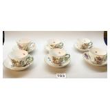 HEREND DEMITASSE CUP/SAUCER