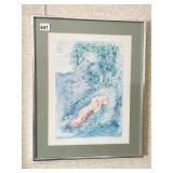 LITHOGRAPH BY CHAGALL (SIGNED, NUMBERED 169 OF