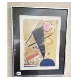 FRAMED VASSILY KANDINSKY 11/275 LTD LITHOGRAPH