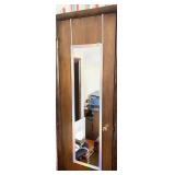 WALL MIRROR HANGS ON DOOR