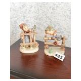 2 HUMMELS MARKED WESTERN GERMANY 1948