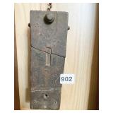 ANTIQUE HAND CARVED WOOD PIECE MARKED SPRIN