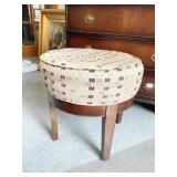 UPHOLSTERED FOOT STOOL
