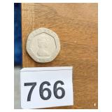 ELIZABETH II D. G. REGF. D. - TWENTY PENCE 1982