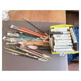 SOLID PAINT STICKS, PAINT BRUSHES, ETC.