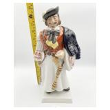 HEREND PORCELIAN FIGURE 12.5"H GREAT COND.