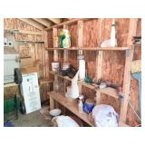 SPRAYER, BROOM AND MISC.