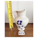 SALT GLAZE PITCHER