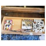 PAINTS INCL. MODEL PAINTS, BRUSHES, ETC.