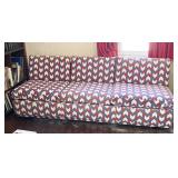 MID CENTURY MODERN SOFA SIMMONS HIDE A BED,