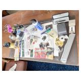 SPECTRA PEN, TAPE DISPENSER, TAPE, LEATHER BOOK