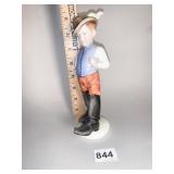 HEREND BOY IN FATHER BOOTHS PORCELAIN HAND