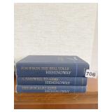 3 HEMMINGWAY BOOKS