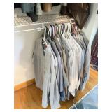 MENï¿½S BUTTON UP DRESS SHIRTS, WHITE SHIRTS AND