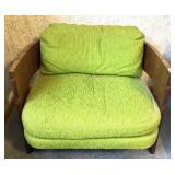 MID- CENTURY ROSEWOOD ON 3 LOUNGE CHAIR 23"H