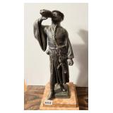 KALMAN NAGY BRONZE SCULPTURE "REFRESHMENT"