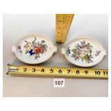 HEREND ASHTRAYS 5.25"