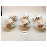 HEREND DEMITASSE CUP/SAUCER