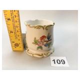HEREND TOOTHPICK HOLDER 2.75" H X 2.75" D