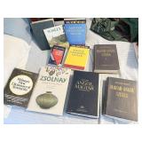 BOOKS INCLUDING SHRINK-WRAPPED ZSOLNAY ART BOOK