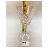 WATERFORD CRYSTAL ALANA PATTERN RED WINE GLASS