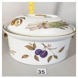 EVESHAM PATTERN ROYAL WORCESTER OVEN TO TABLEWARE