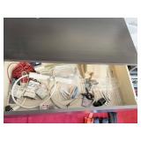 PLUG BAR, ASSORTED BLOCKS, BRACES, CLAMPS, ETC.