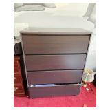 MODERN 4 DRAWER DRESSER, 31.5X16X41.5