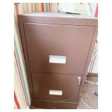 2 DRAWER FILE CABINET W/ KEY