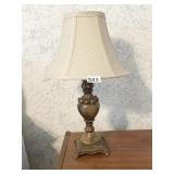 17" METAL BASE ACCENT LAMP