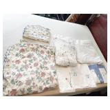 QUEEN SIZE FLORAL DUVET WITH SHAM, EMBROIDERED