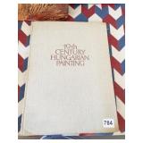 19TH CENTURY HUNGARIAN PAINTING BOOK DAMAGE ON