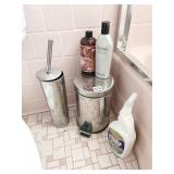 TRASH CAN, WEN POMEGRANATE CONDITION AND OTHER