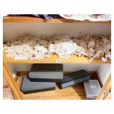 ENTIRE SHELF FILLED WITH VERY SMALL HAND MADE