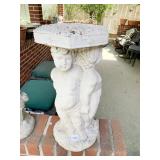 COMPOSITION CHERUB 20.5-INCH-HIGH PLANT STAND