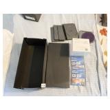 CD STORAGE BOX, JEWEL CASES, WRITABLE CDS AND DVD