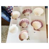 SEASHELLS SOME HAND PAINTING