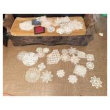 GROUP OF HAND PERFUME DOILIES
