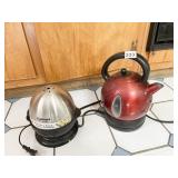 CUISINART EGG COOKER AND BLACK AND DECKER