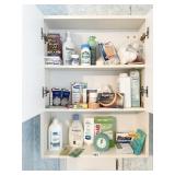 MEDICINE CABINET CONTENTS, SOME VINTAGE, SOME