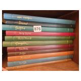 11 EASTMAN PRESS LEATHER BOUND ART BOOKS
