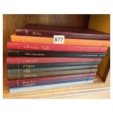 11 EASTMAN PRESS LEATHER BOUND ART BOOKS