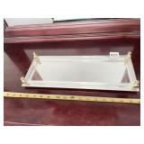 MIRRORED DRESSER TRAY