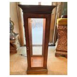 DISPLAY CURIO CABINET W/ LIGHTS STANDING 36" H X