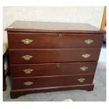 CHERRY TONE 2 DRAWER LATERAL FILING CABINET,