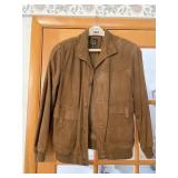 JOS A BANK SZ MEDIUM LEATHER JACKET