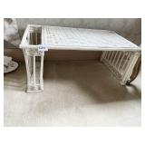 WICKER BED TRAY